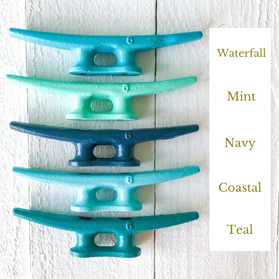 Coastal Boat Cleat Wall Hook Set