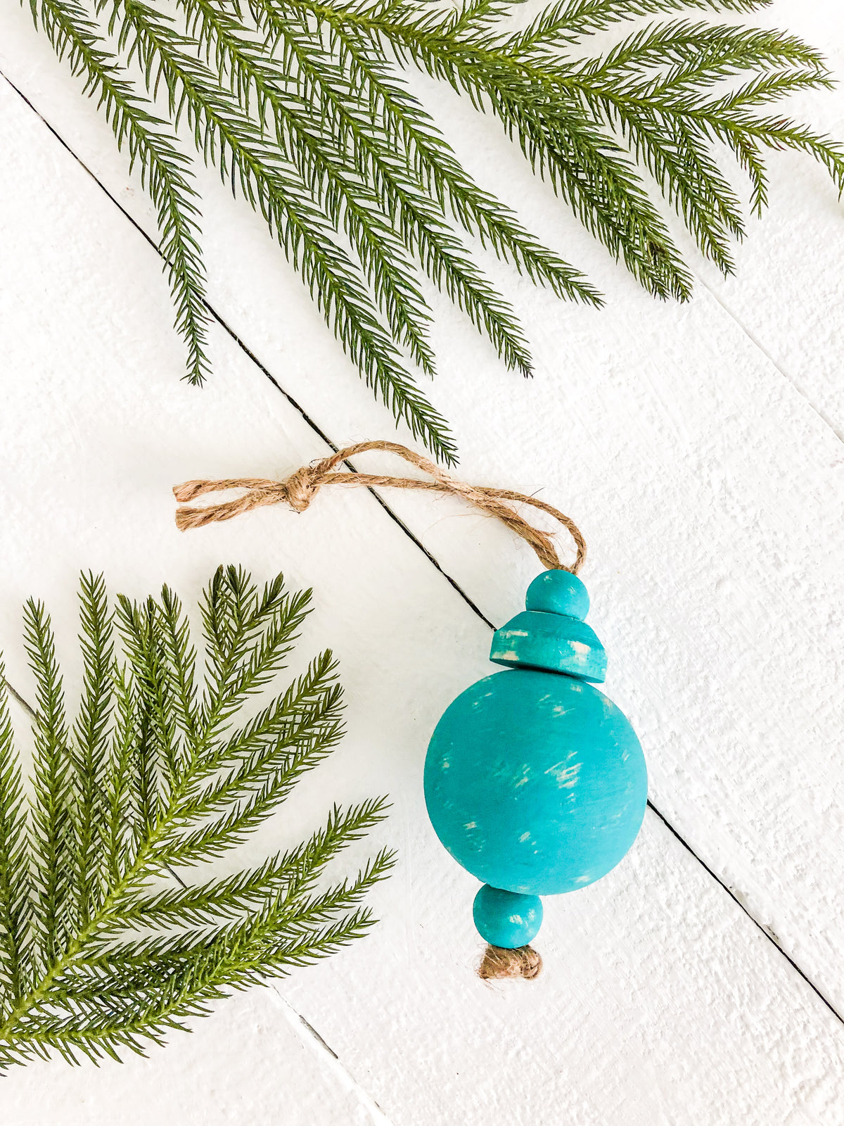 Coastal Wood Ornaments