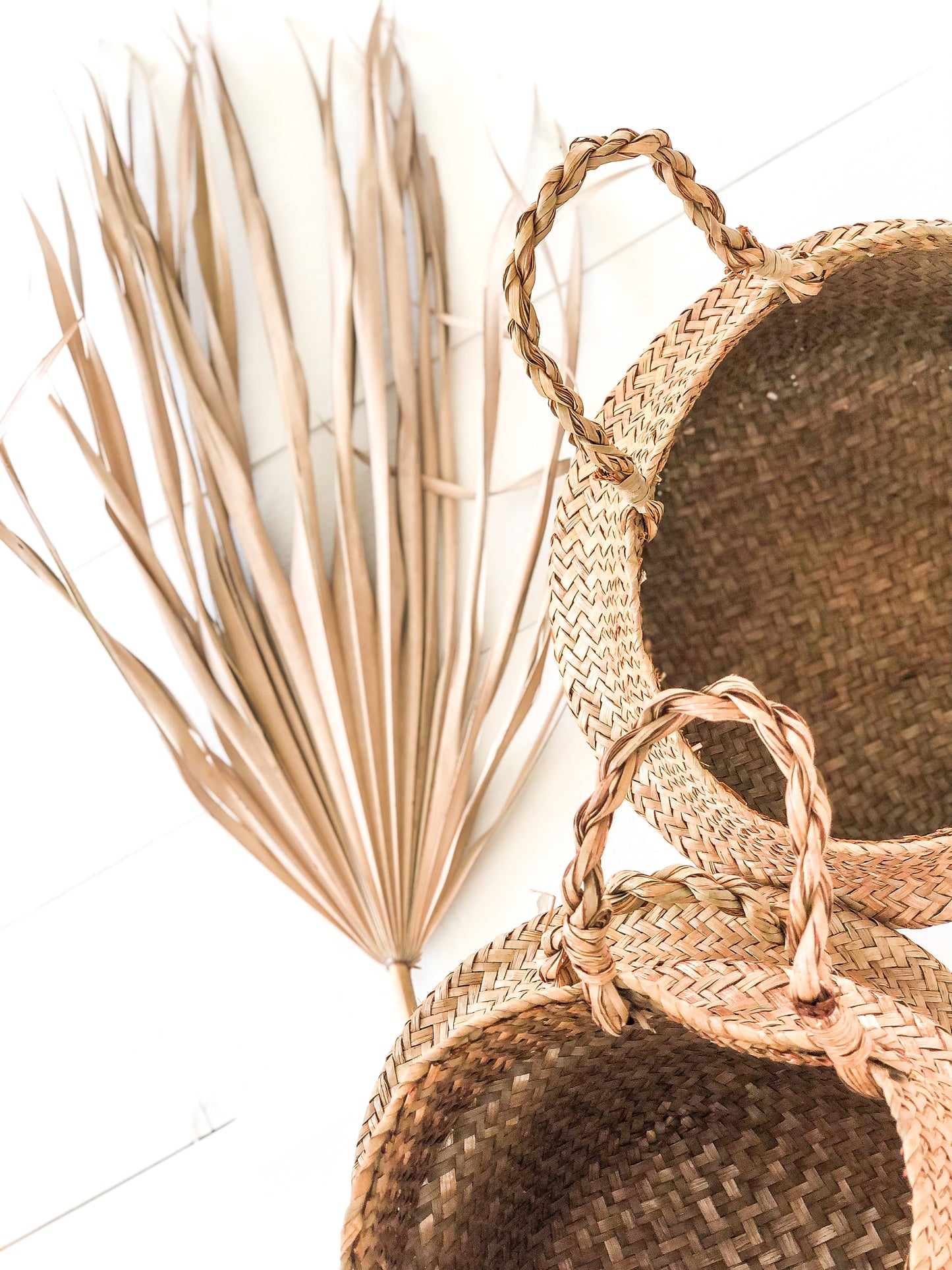Natural belly basket set