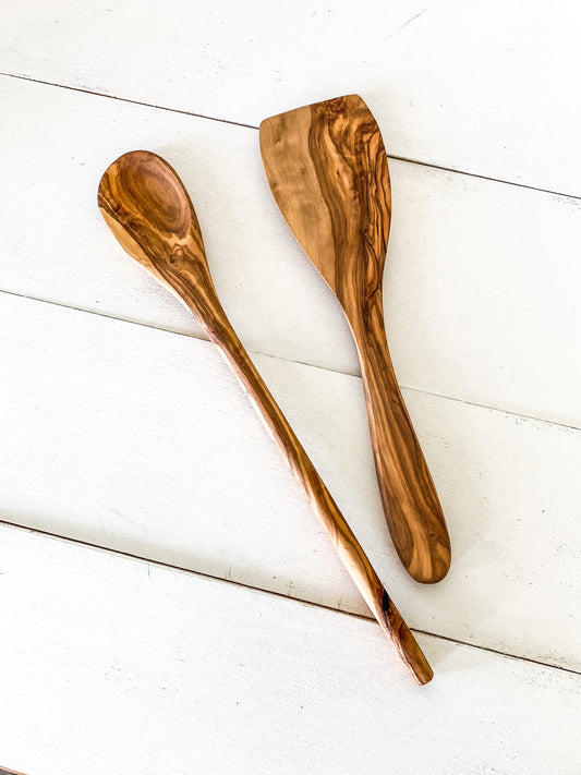 Olive Wood Serving Set