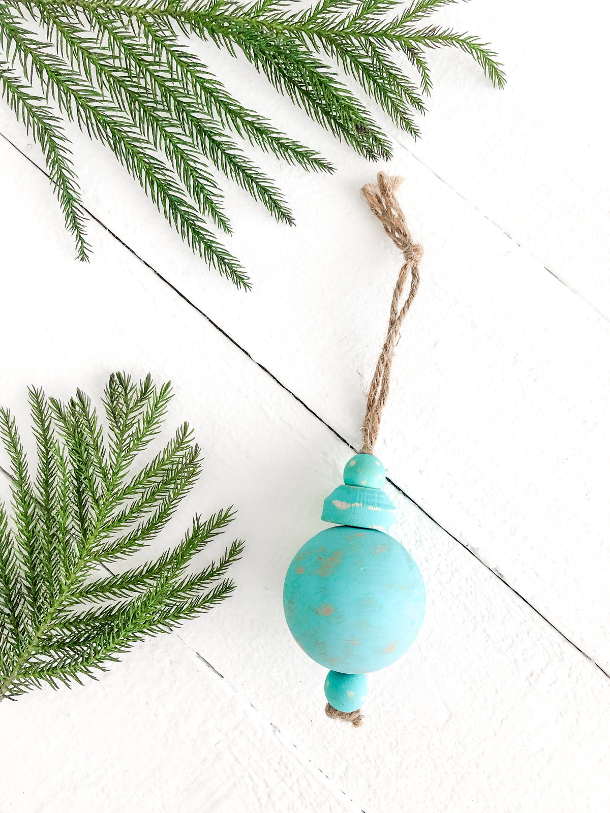 Coastal Wood Ornaments