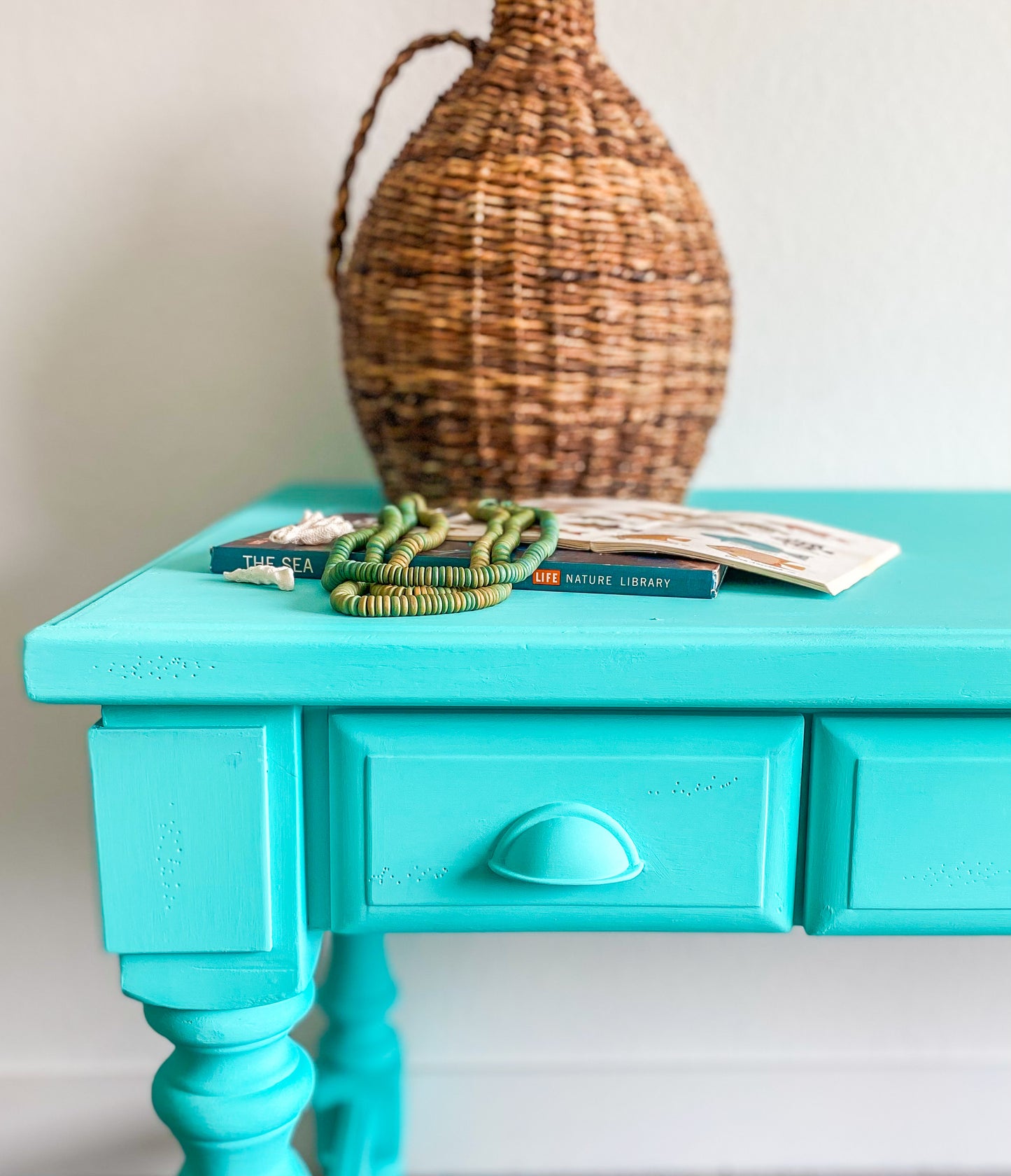 Turquoise Desk