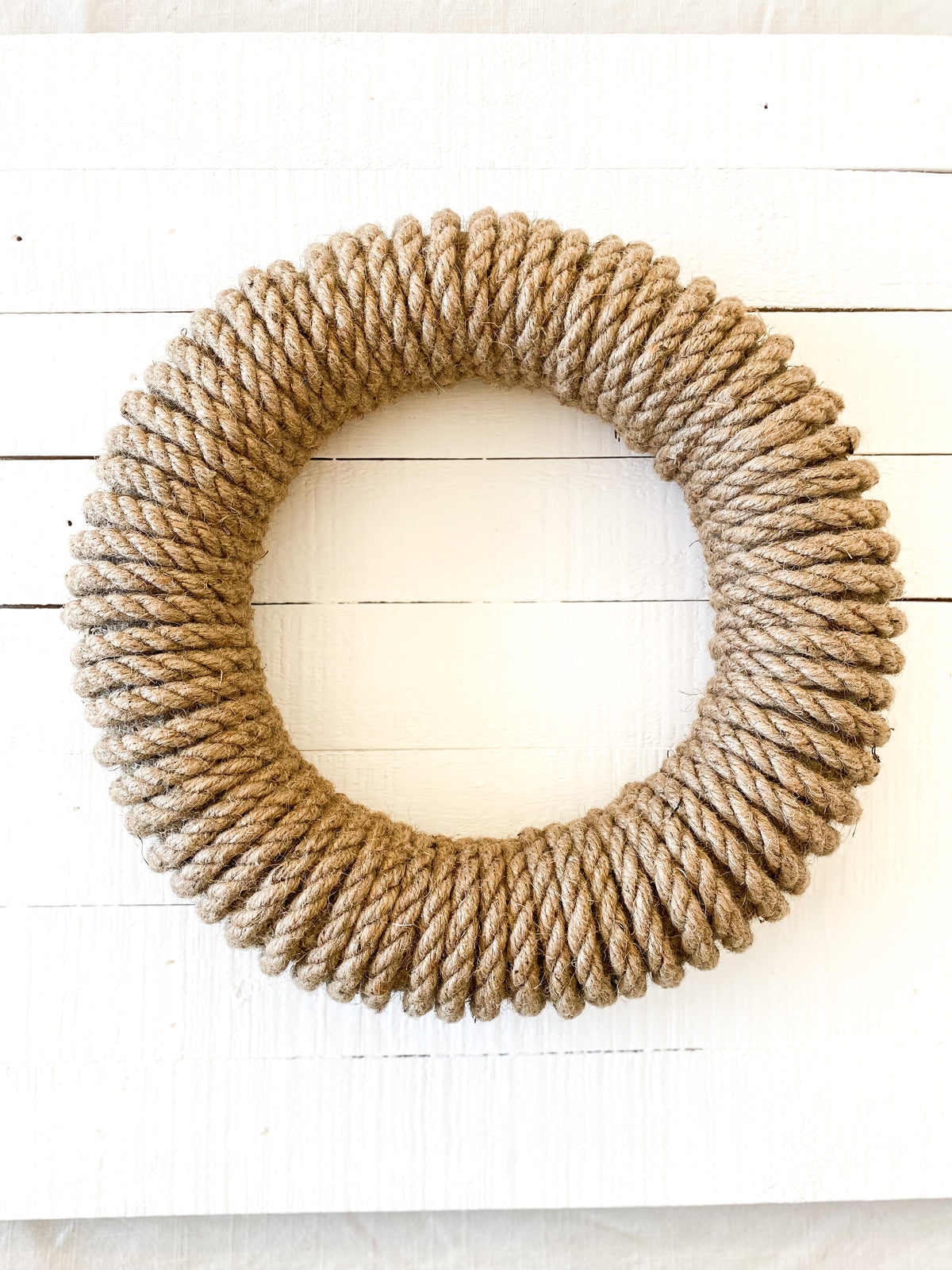 Coastal Rope Wreath Nautical