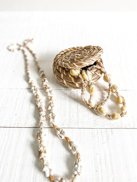 Vintage Handmade Basket