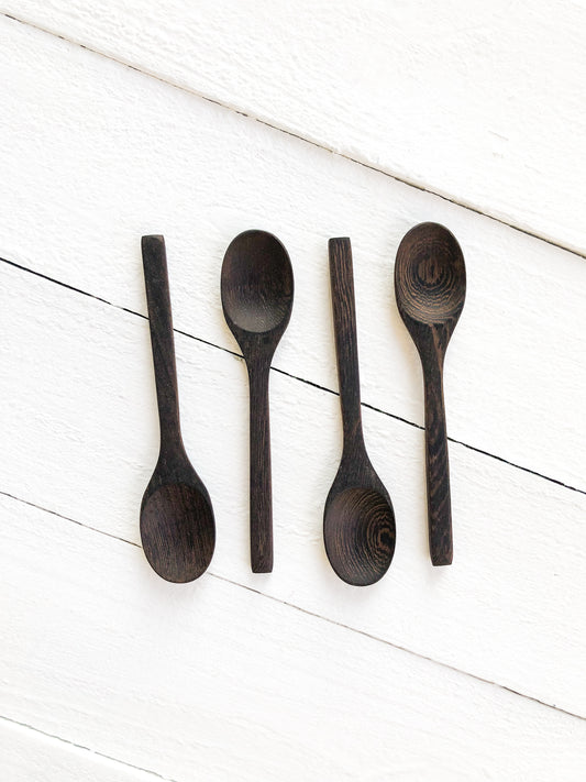 Wood TeaSpoon Set