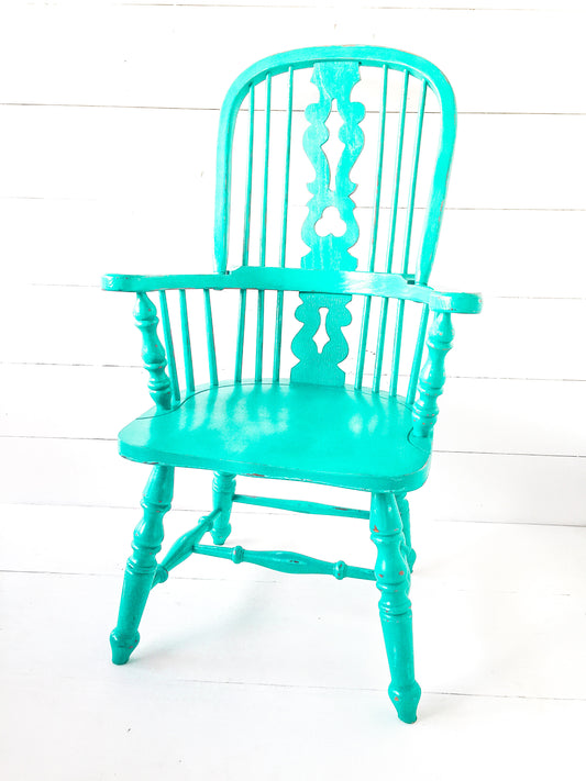Turquoise Accent Chair